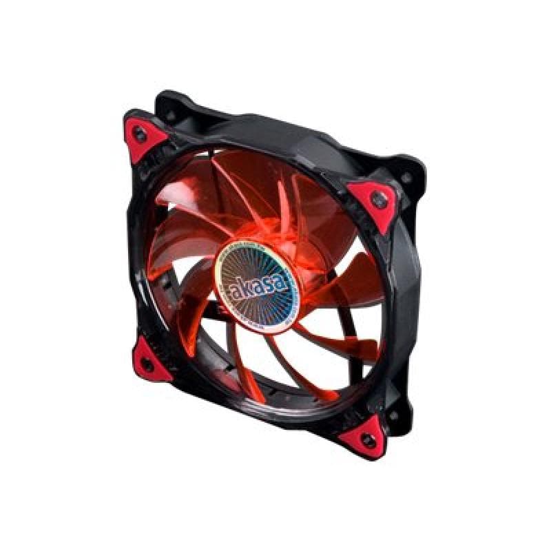 AKASA Vegas LED Lüfter, rot - 120mm (AK-FN091-RD)