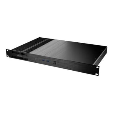 AKASA Galileo TU3 Thin-Mini-ITX 1U Gehäuse, OEM - schwarz (A-ITX29-M1B)