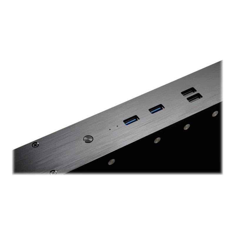 AKASA Galileo TU1 - Ablage - Server - Aluminium - Thin Mini-ITX - Schwarz (A-ITX27-M1B)