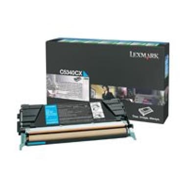 LEXMARK Besonders hohe Ergiebigkeit Cyan Tonerpatrone LCCP, LRP