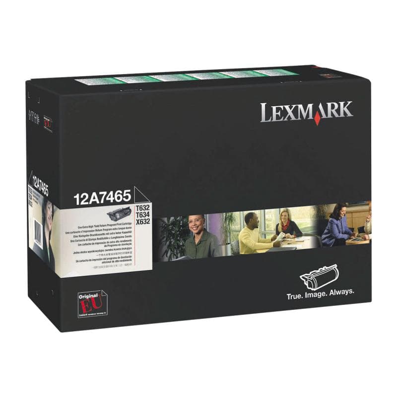 LEXMARK Schwarz Tonerpatrone LRP