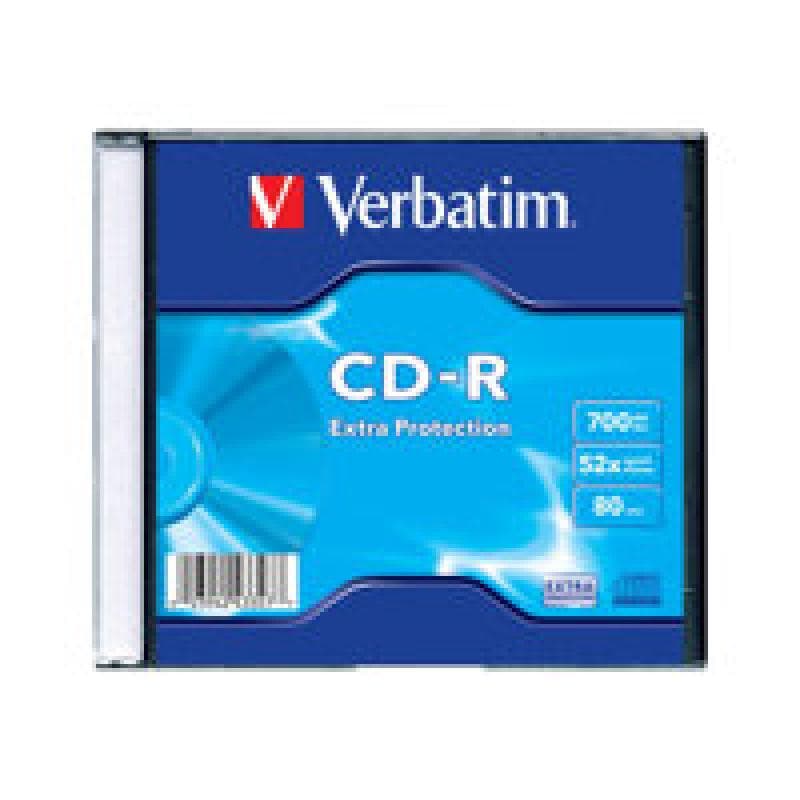 VERBATIM DataLife - CD-R - 700MB (80 Min) 48x - Jewel Case (Schachtel) (43347)