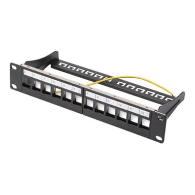 DIGITUS Modulares Patch Panel,12-P,10″