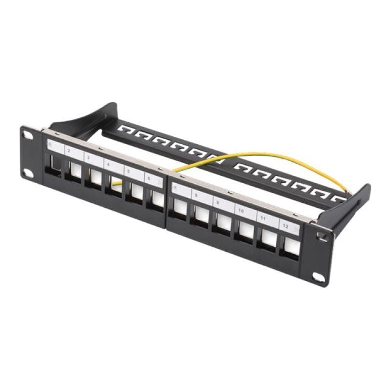 DIGITUS Modulares Patch Panel,12-P,10″