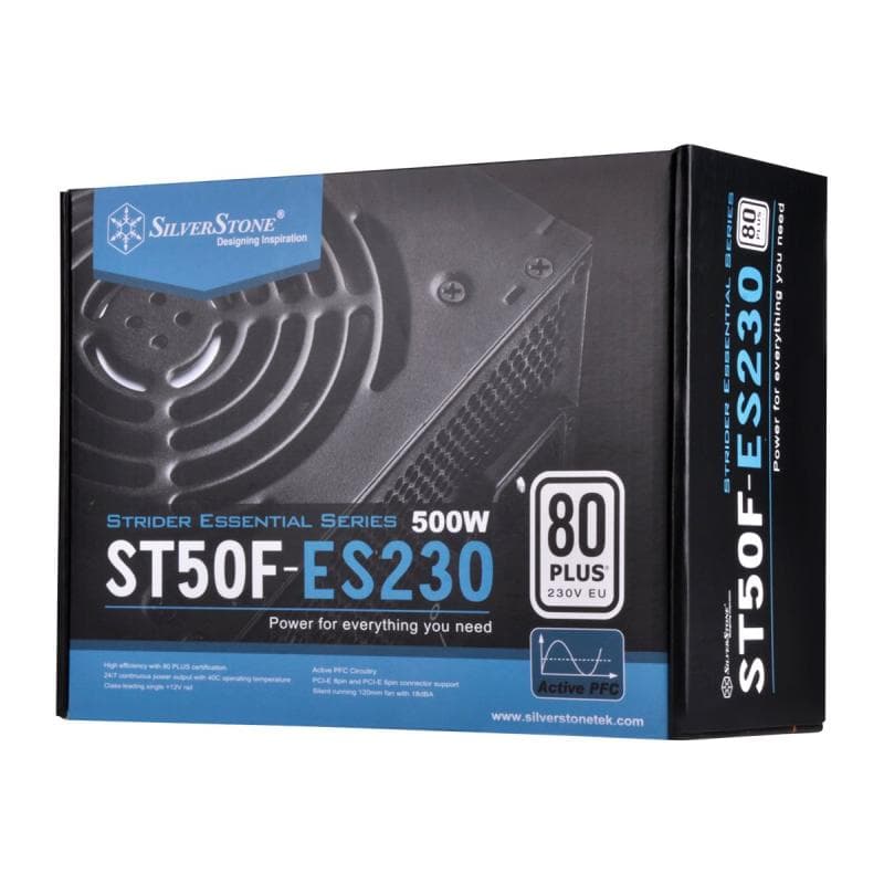 SILVERSTONE SST-ST50F-ES230 v2.0 Strider Essential Series - 500 Watt