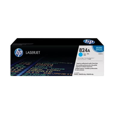 HP 824A Cyan LaserJet Tonerpatrone (CB381A)