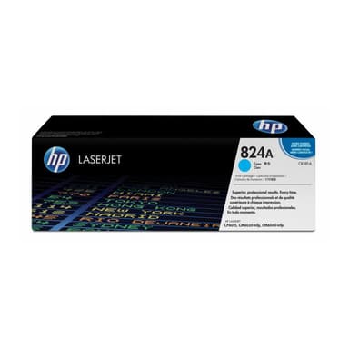 HP 824A Cyan LaserJet Tonerpatrone (CB381A)