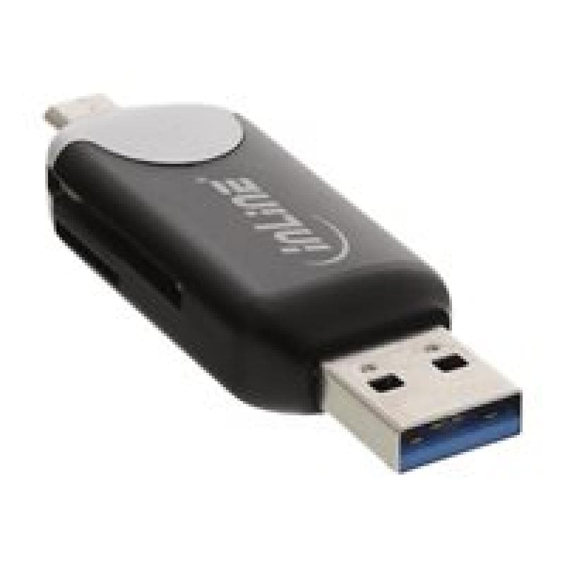 INLINE - Kartenleser (SDXC, microSDXC) - USB2.0 (66779C)