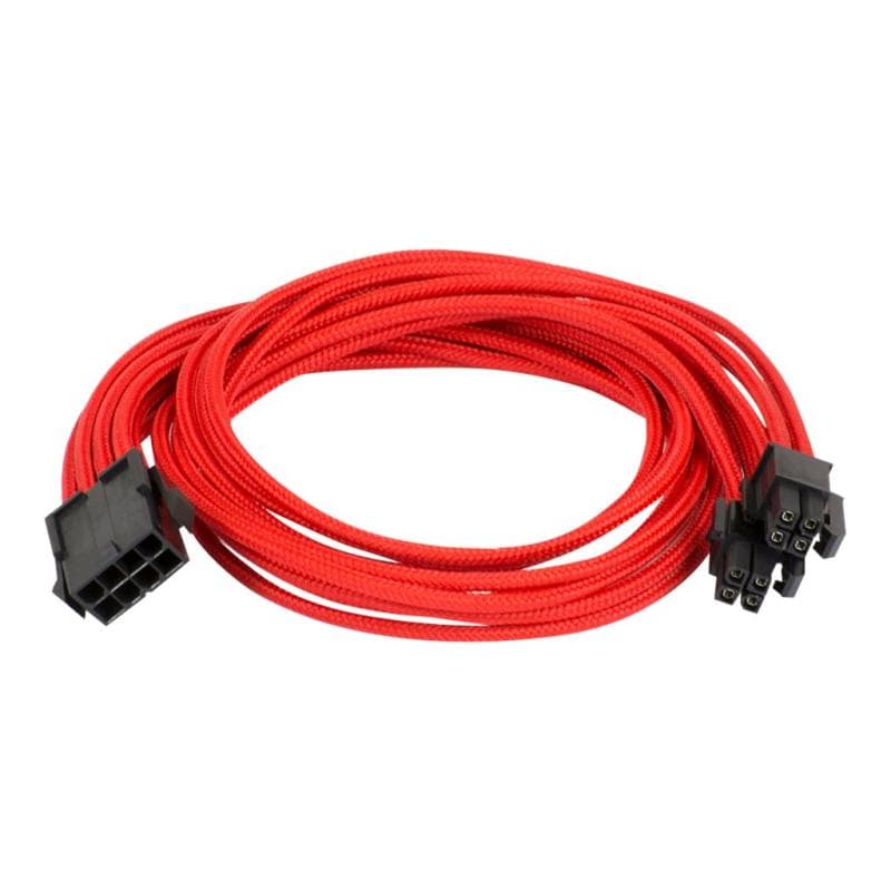 PHANTEKS 8-Pin EPS12V Verlängerung 50cm - sleeved rot (PH-CB8P_RD)