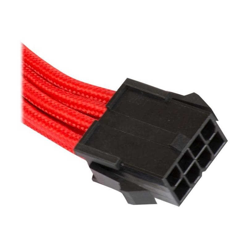 PHANTEKS 8-Pin EPS12V Verlängerung 50cm - sleeved rot (PH-CB8P_RD)