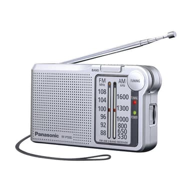 PANASONIC Kofferradio UKW/MW silber