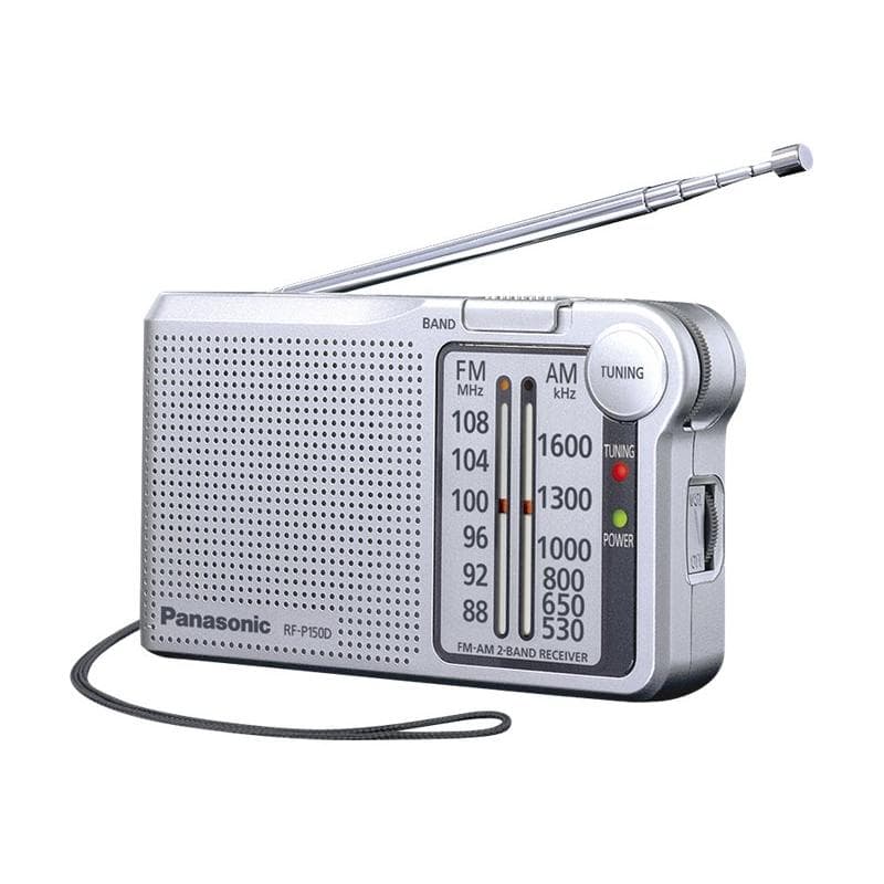 PANASONIC Kofferradio UKW/MW silber