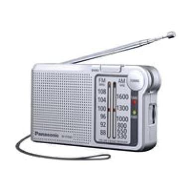 PANASONIC Kofferradio UKW/MW silber