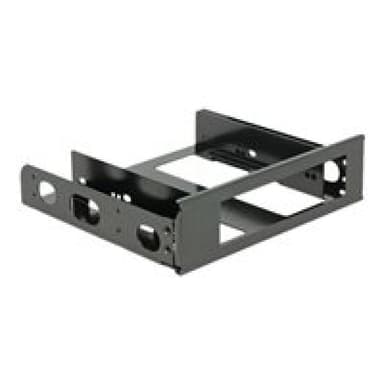 DELOCK 5.25 Einbaurahmen für 1 x 3.5