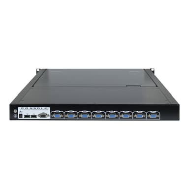 INTERTECH INTER-TECH KVM 1708 LED 43,18cm 17 Zoll KVM-Switch 104er Tastatur mit Touchpad 1280x1024 7