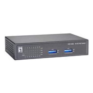 LEVEL ONE LevelOne FEP-1600W90 16-Port Fast Ethernet PoE Switch 90W