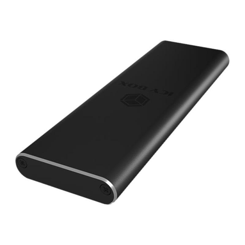 RAIDSONIC Geh. IcyBox USB 3.0 6,3cm 1x M.2 SATA SSD black retail