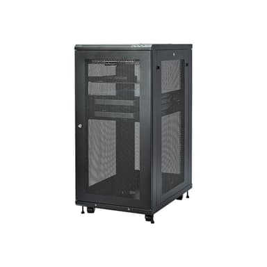 STARTECH.COM Server Rack Schrank - 78cm tiefes Gehäuse - 24 HE - Netzwerk Server Schrank - Datenschr