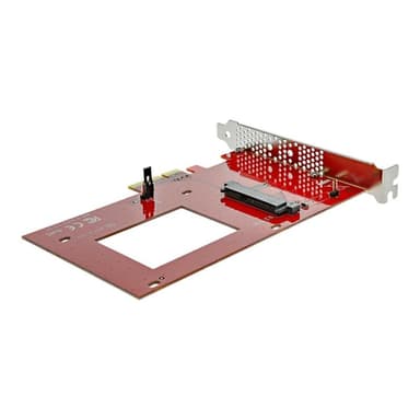 STARTECH.COM U.2 auf PCIe Adapter für 6,35cm 2,5Zoll U.2 NVMe SSD - SFF 8639 - 4xPCI Express3.0 - NV