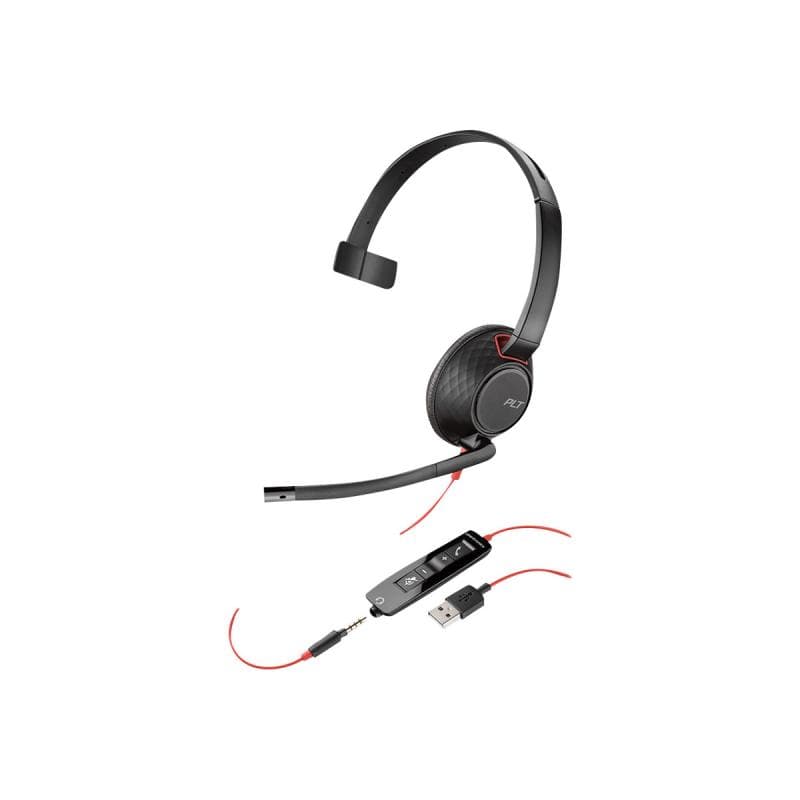 PLANTRONICS Headset Blackwire USB C5210