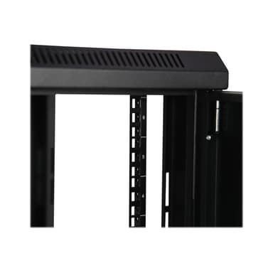 STARTECH.COM 6HE wandmontage Server Rack - bis zu 43cm tief - Gehäuse mit Scharnier - Netzwerkschran