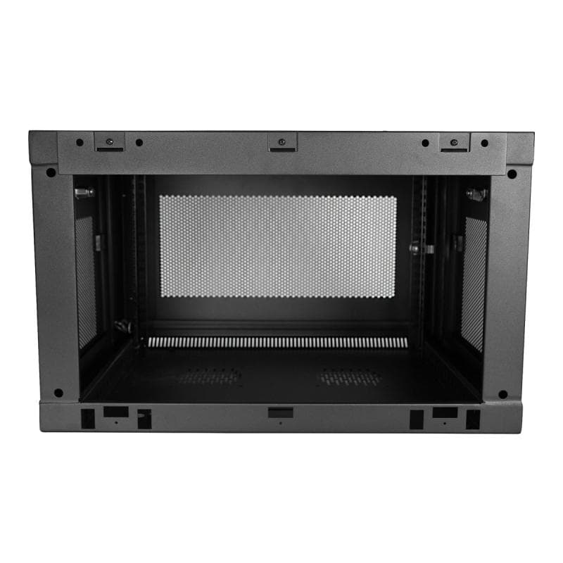 STARTECH.COM 6HE wandmontage Server Rack - bis zu 43cm tief - Gehäuse mit Scharnier - Netzwerkschran
