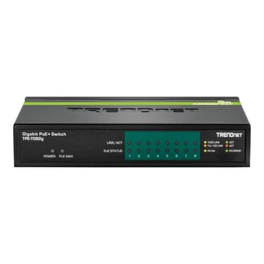 TRENDNET 8-PORT GIGABIT POE+ SWITCH