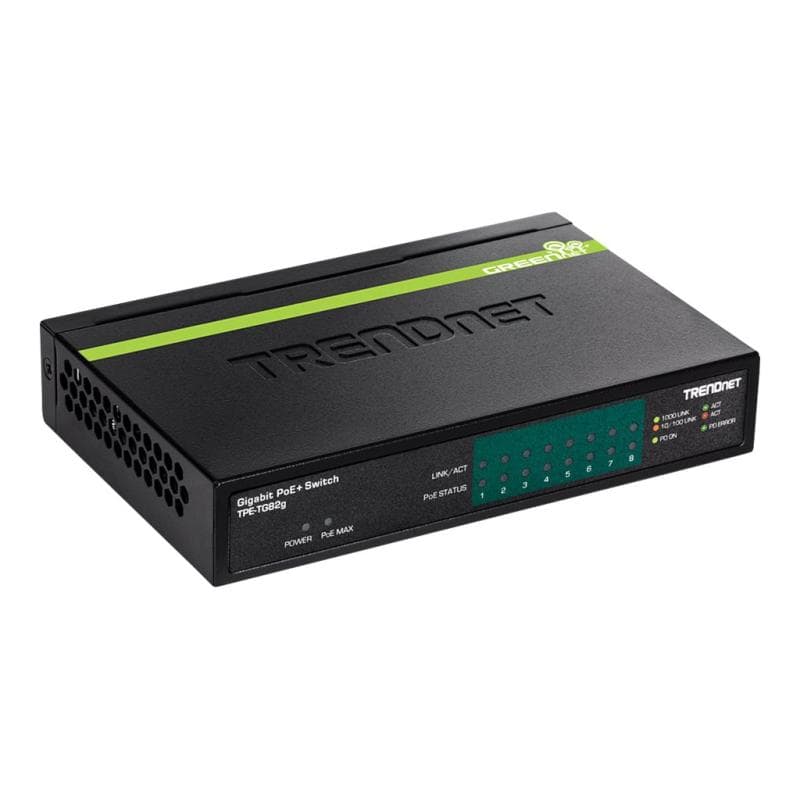 TRENDNET 8-PORT GIGABIT POE+ SWITCH