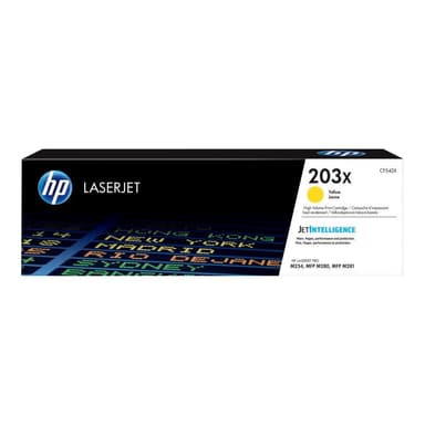 HP 203X Gelb LaserJet Tonerpatrone (CF542X)