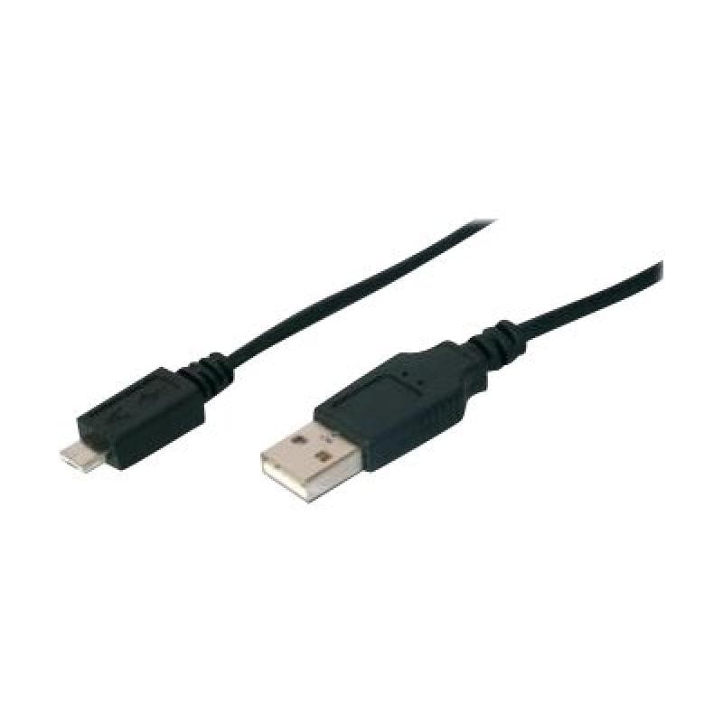 Digitus 1.8m USB 2.0 1.8m USB A Micro-USB A Schwarz USB Kabel (AK-300109-018-S)