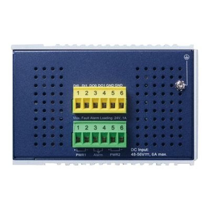 PLANET TECHNOLOGY PLANET Industrial L2+ 8-Port 10/100/1000T 802.3at PoE +