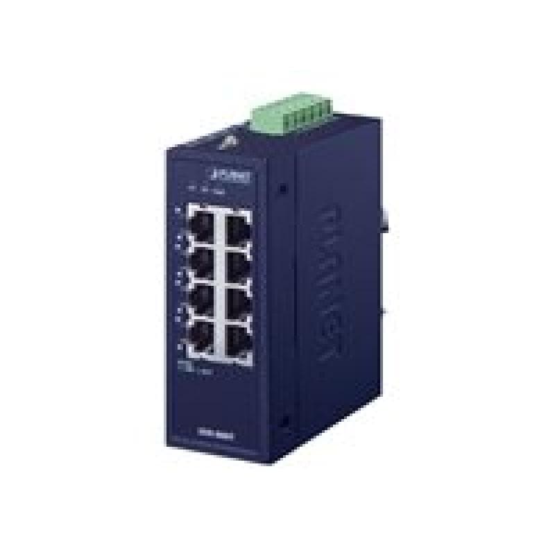 PLANET TECHNOLOGY PLANET Industrial 8-Port 10/100TX Compact Ethernet Switch