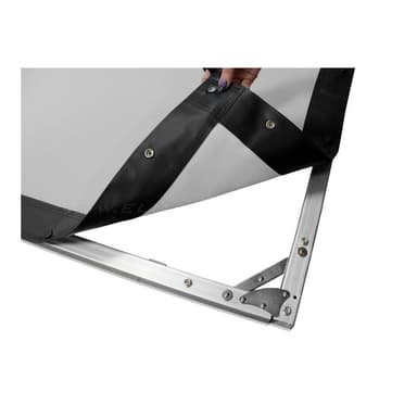 ELITE SCREENS Yard Master 2 16:9, Rahmen Leinwand Mobil, 299 x 168