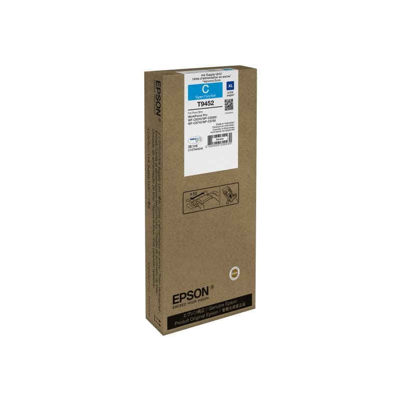 EPSON T9452 XL Cyan Tintenpatrone