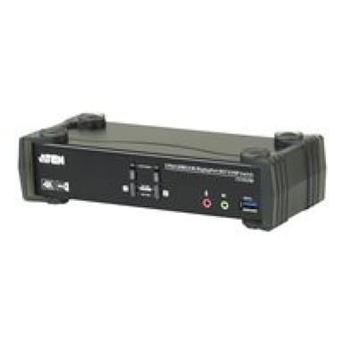 ATEN 2-Port USB 3.0 4K DisplayPort MST KVMP Switch