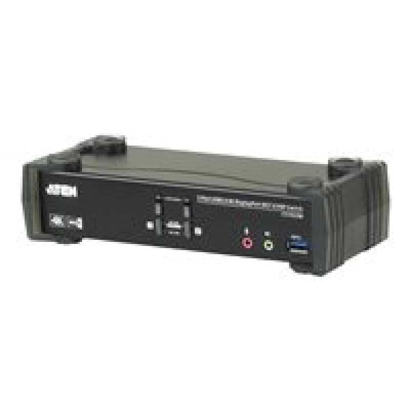 ATEN 2-Port USB 3.0 4K DisplayPort MST KVMP Switch