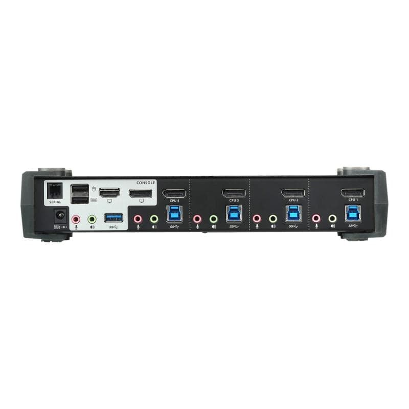 ATEN CS1924M KVMP-Switch 4-fach, DisplayPort mit MST, USB 3.0, 4K