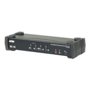 ATEN CS1924M KVMP-Switch 4-fach, DisplayPort mit MST, USB 3.0, 4K