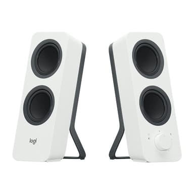 LOGITECH Z207 Bluetooth Computer Speakers - OFF WHITE - EMEA
