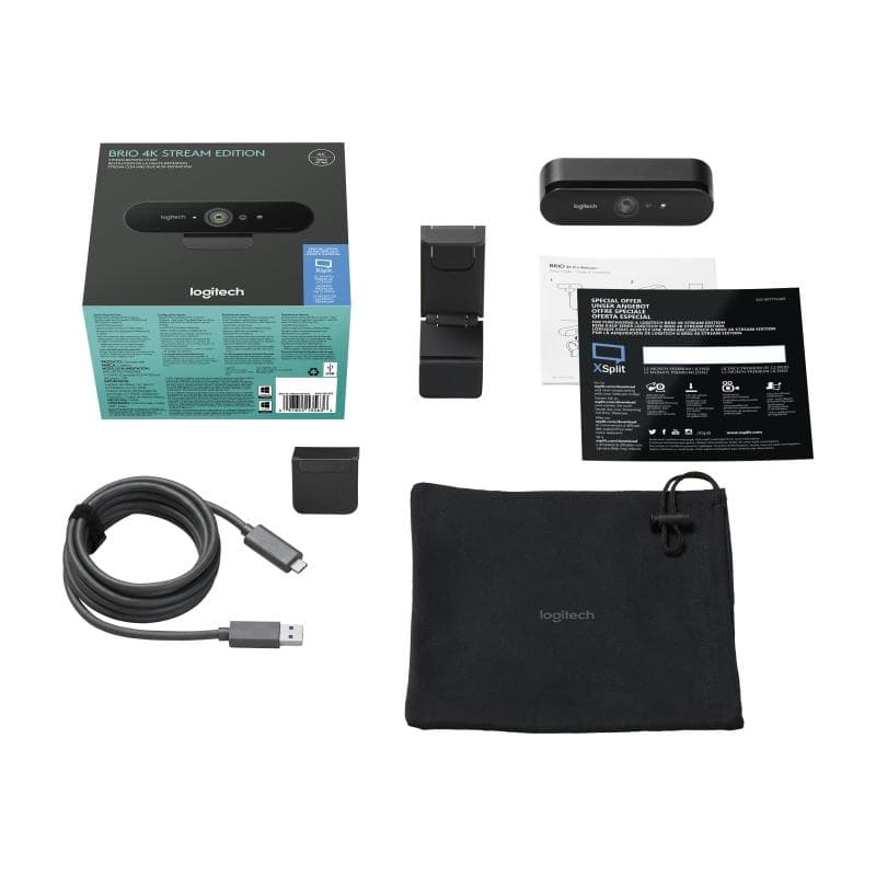 LOGITECH BRIO 4K STREAM EDITION - EMEA