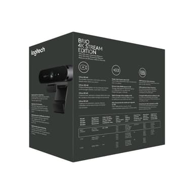 LOGITECH BRIO 4K STREAM EDITION - EMEA