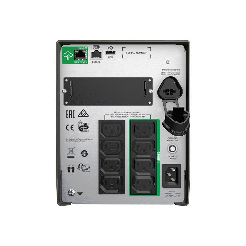 APC USV SMT1000IC SMARTUPS 1000VA LCD 230V SmartConnect