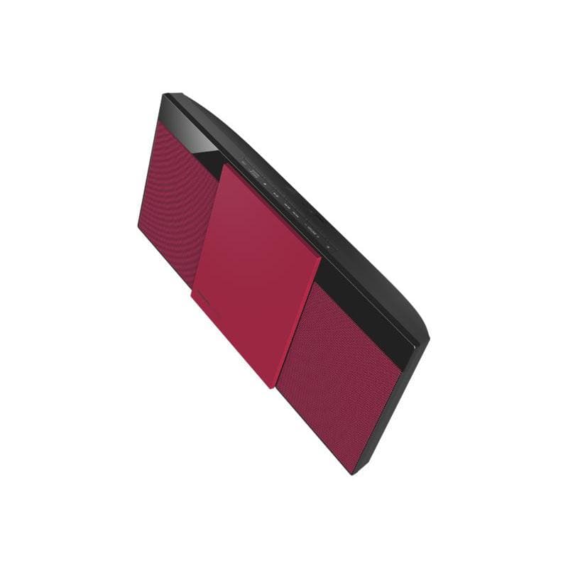 PANASONIC Micro HiFi System mit DAB+ und Bluetooth rot