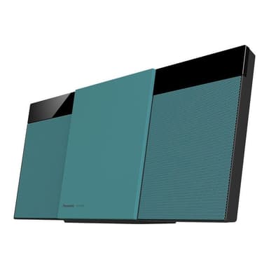 PANASONIC Micro HiFi System mit DAB+ und Bluetooth petrol