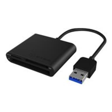 RAIDSONIC ICY BOX IB-CR301-U3 USB 3.0 externer Multi-Kartenleser mit bis zu 5 Gbits 1x CF 1x SD 1x m