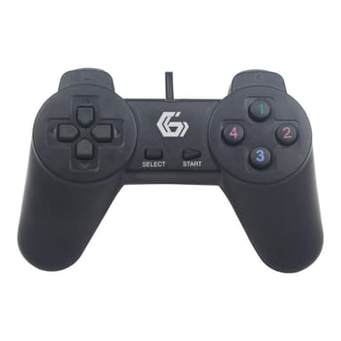 GEMBIRD USB Gamepad 10 Tasten 4-Wege Digital Pad