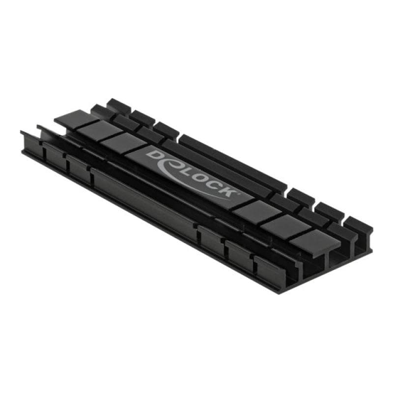 DELOCK Kühlkörper flach 70 mm für M.2 Modul schwarz
