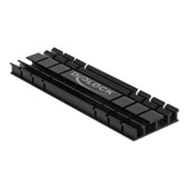 DELOCK Kühlkörper flach 70 mm für M.2 Modul schwarz