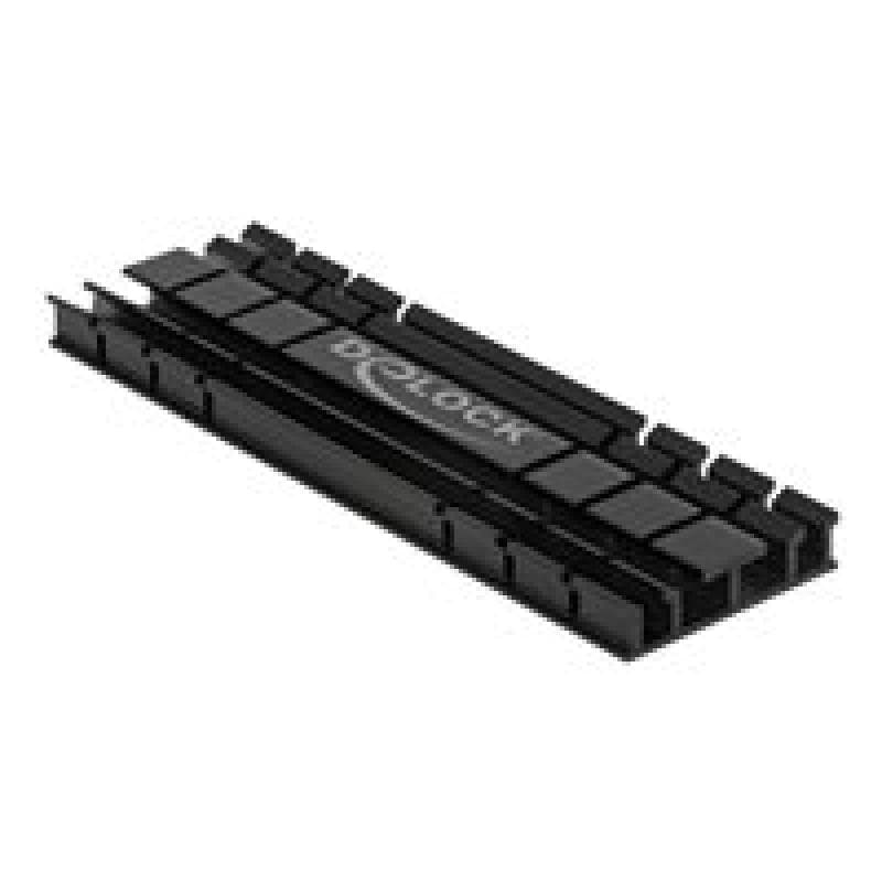 DELOCK Kühlkörper flach 70 mm für M.2 Modul schwarz
