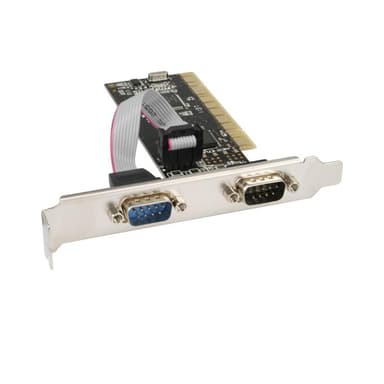 INLINE Schnittstellenkarte 2x 9pol seriell PCI